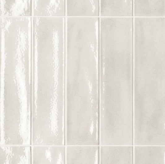 Lustroform Series - Snowy Quartz Gloss 75x300mm Porcelain Tile