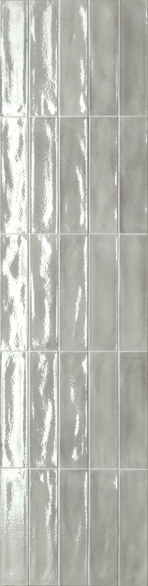 Lustroform Series - Silver Mist Gloss 75x300mm Porcelain Tile