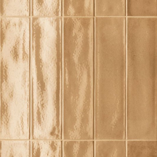 Lustroform Series - Golden Sand Gloss 75x300mm Porcelain Tile