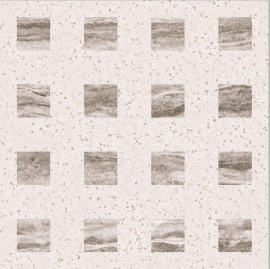 Full-Size Sample - Living Style Series - Silver Diamond 300x300mm Ceramic Tile