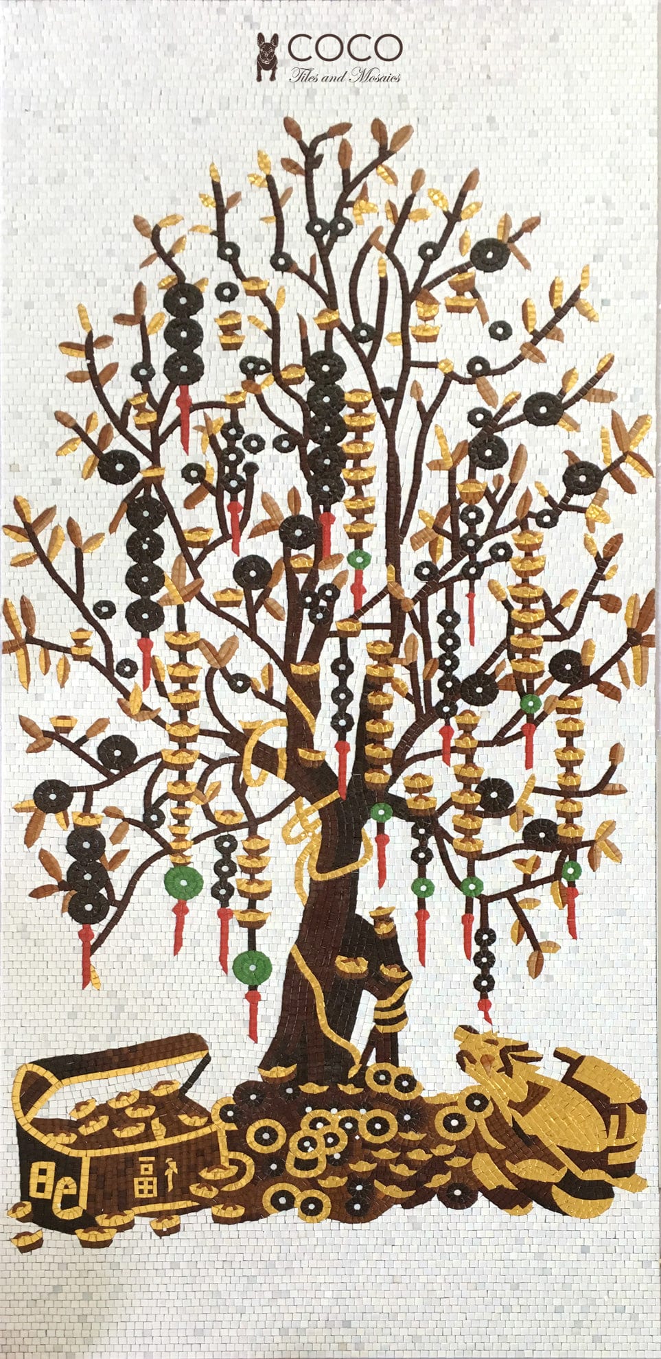 Tree of Fortune Mosaic Art