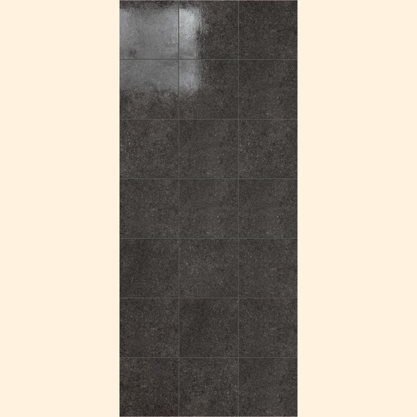 Vogue Series - Nero Lacca Gloss 200x200mm Porcelain Tile