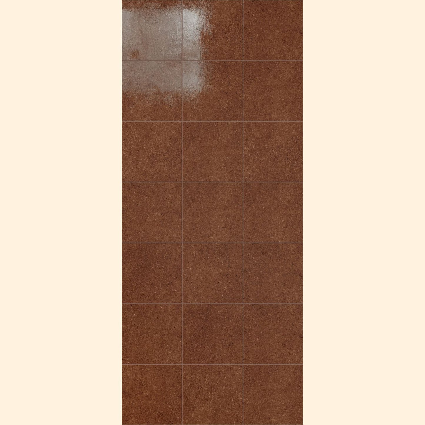Vogue Series - Rosso Lacca Gloss 200x200mm Porcelain Tile