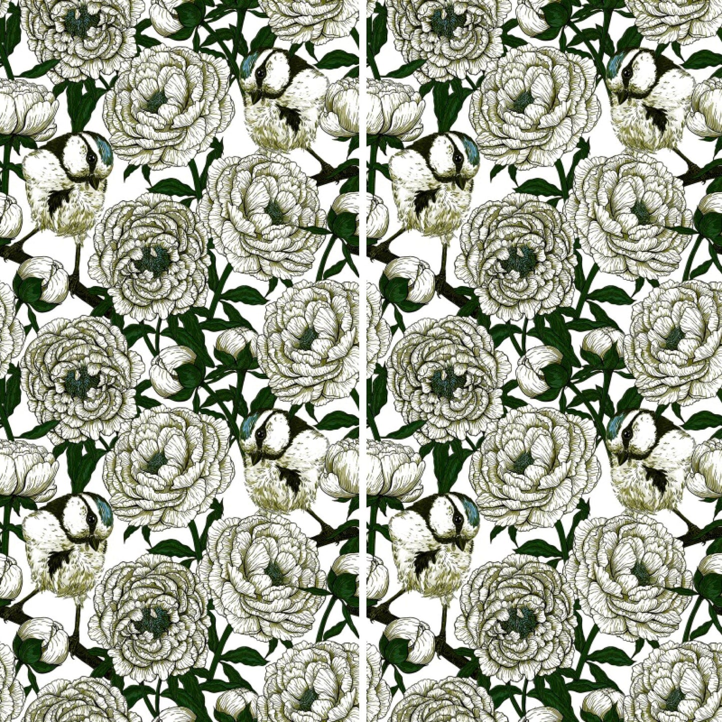 Bloom Series - Flora and Fauna Floribunda Rose 400x800mm Ceramic Tile