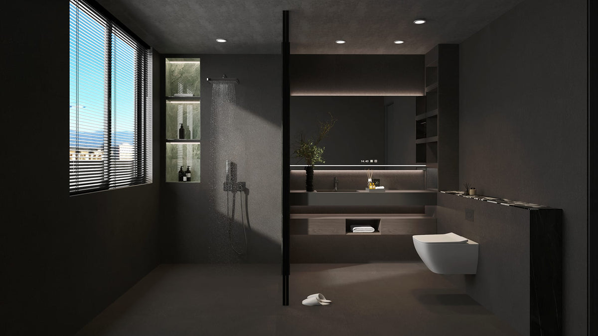 Luna Stone Eclipse P3 Matt 600x1200mm porcelain tile — interior look 5