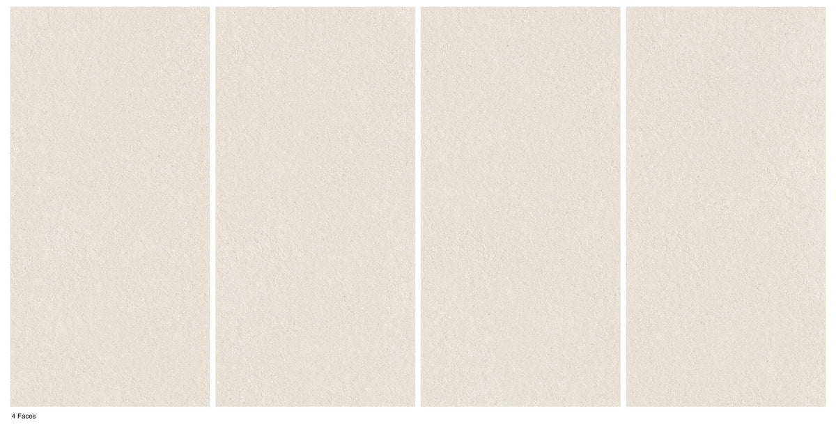 Luna Stone Pearl P3 Matt 600x1200mm porcelain tile — tile face variations