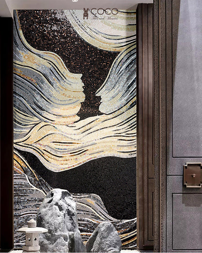 Artistic Mosaic - Giant Cloud - Nebula