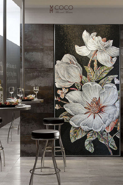 Artistic Mosaic - Flowers - Blend In