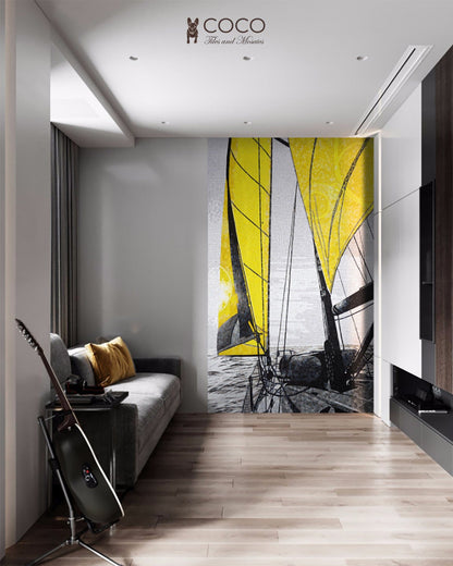 Artistic Mosaic - Sailing