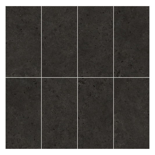 Provence Series - Nocturne Brushed 600x1200mm Porcelain Tile - face layout