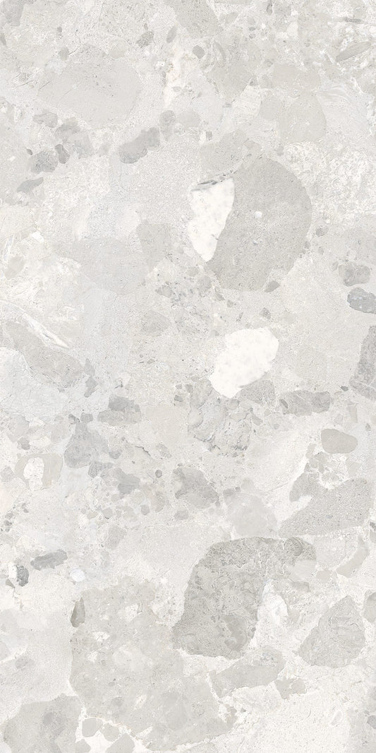 Sassi Plaster P3 Matt 600x1200mm porcelain tile — single tile face