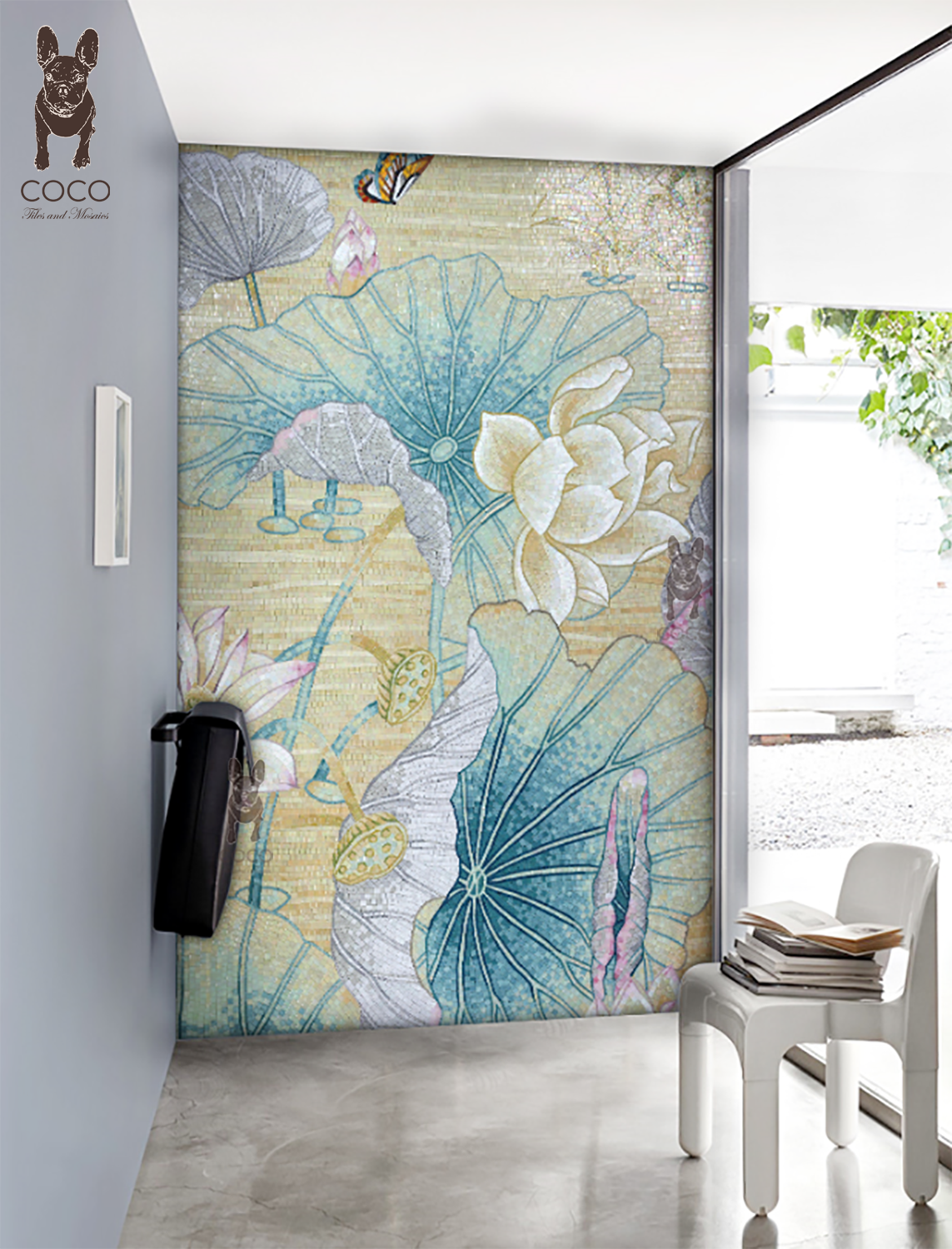 Artistic Mosaic - Water Lily - Wellness