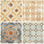 Geometry Bohemian Series - Magic Symbols Heartland Satin 300x300mm Ceramic Tile