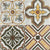 Geometry Bohemian Series - Magic Symbols Rainforest Satin 300x300mm Ceramic Tile